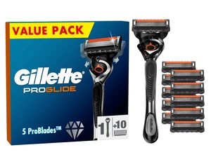 Gillette ProGlide FlexBall pánský holicí strojek + 10 hlavic