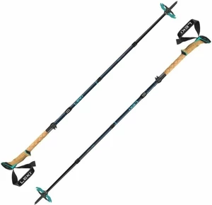 Leki Bernina FX Carbon Midnight Blue/Darkblue/Mint 100 - 120 cm Túrabotok