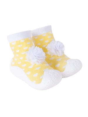 Yoclub Kids's Baby Girls' Anti-skid Socks With Rubber Sole OBO-0137G-AA0B