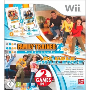 Family Trainer: Double Challenge + táncszőnyeg - Wii