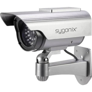 Sygonix SY-3420674 atrapa kamery so solárnym modulom, s blikajúcou LED diódou