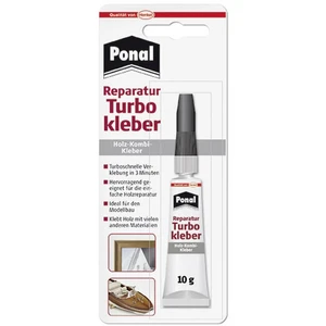 Ponal TURBO-KLEBER sekundové lepidlo  PES6N 10 g