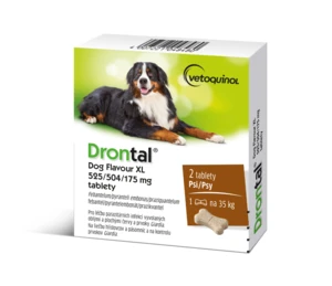 Drontal Dog Flavour XL 525/504/175 mg tablety