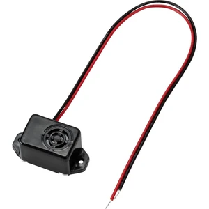 TRU COMPONENTS TC-9218556 mini bzučiak Hlučnosť: 75 dB  Napätie: 12 V neprerušovaný tón 1 ks