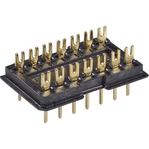 Fischer Elektronik DIL konektor 1 ks DILS 16 GO Pólov: 16 Raster (rozteč): 2.5 mm (d x š x v) 22.6 x 12.5 x 7.6 mm