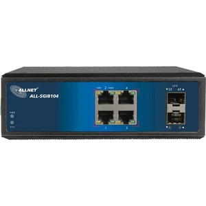 Allnet ALL-SGI8104 sieťový switch SFP 4 porty