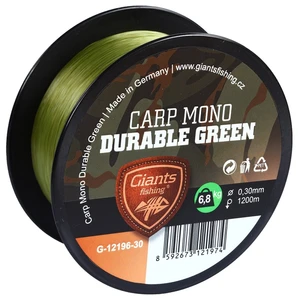 Giants fishing vlasec carp mono gaube green - 0,28 mm 6 kg 1200m