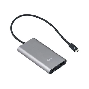 Redukcia i-tec Thunderbolt 3/2x HDMI (TB3DUAL4KHDMI) redukcia • 1× Thunderbolt 3 • 2× HDMI • rozlíšenie až 2× 4K (až 4096×2160 px pri 60 Hz) vrátane a