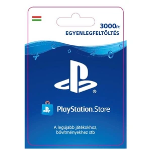 Playstation Plus kártya 3000 HUF (Sony PlayStation Network Card HU ESD)