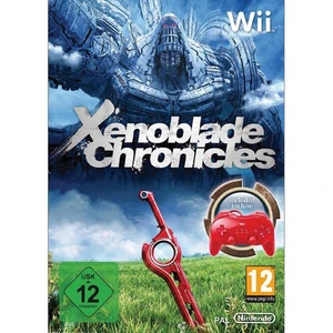 Xenoblade Chronicles + Classic Controller Pro, red - Wii