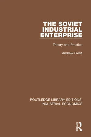 The Soviet Industrial Enterprise