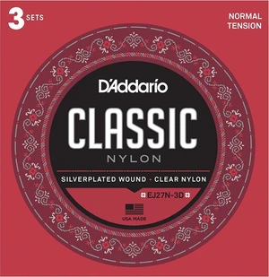 D'Addario EJ27N-3D Nylonové struny pre klasickú gitaru