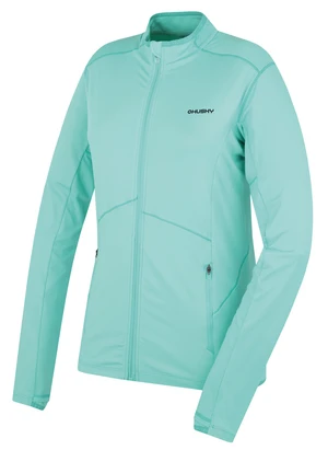 Husky Tarp zip L XL, turquoise Dámská mikina na zip