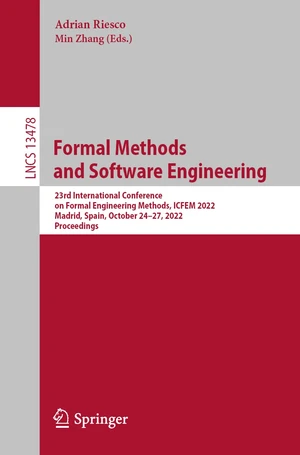 Formal Methods  and Software Engineering