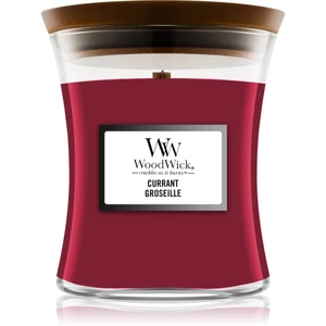 Woodwick Currant vonná svíčka s dřevěným knotem 275 g