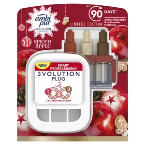 Ambi Pur 3Volution Štartovacia Súprava Elektrického Osviežovača Vzduchu Spice Apple 20ml