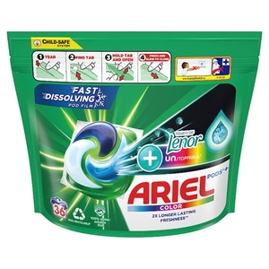 ARIEL ALL-IN-1 PODS LENOR UNSTOPPABLE GEL KPS 36KS