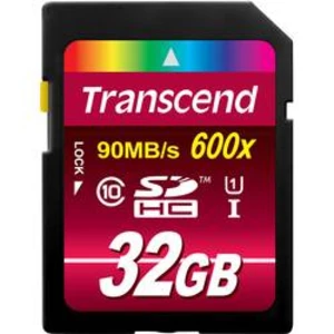 Karta SDHC, 32 GB, Transcend Ultimate TS32GSDHC10U1, Class 10, UHS-I