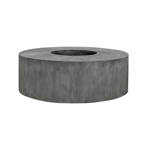 Květináč Jumbo Seating Round, barva šedá, více velikostí - PotteryPots Velikost: - v. 47.5 cm, ⌀ 140 cm