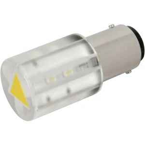 CML indikačné LED  BA15d  žltá 230 V/AC  100 mcd  18561232