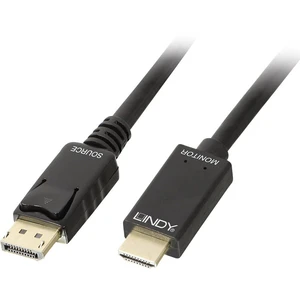 LINDY DisplayPort / HDMI káblový adaptér #####DisplayPort Stecker, #####HDMI-A Stecker 2.00 m čierna 36922  #####Display