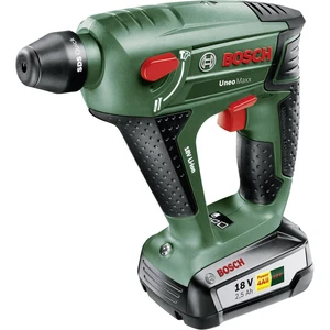 Bosch Home and Garden UneoMaxx SDS quick-aku vŕtačka 18 V 2.5 Ah Li-Ion akumulátor  + akumulátor, vr. príslušenstva, + p