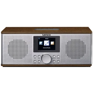 Lenco DIR-170 internetové stolný rádio DAB+, FM AUX, Bluetooth, USB, internetové rádio   vlašský orech