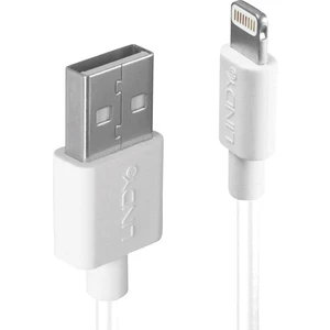 LINDY #####USB-Kabel USB 2.0 #####USB-A Stecker, #####Apple Lightning Stecker  2.00 m biela