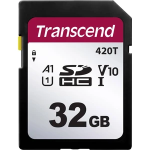 Transcend TS32GSDC420T pamäťová SD karta 32 GB v30 Video Speed Class