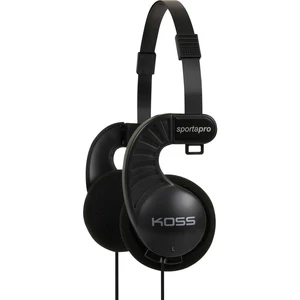 KOSS SPORTA PRO  Hi-Fi slúchadlá On Ear na ušiach  čierna