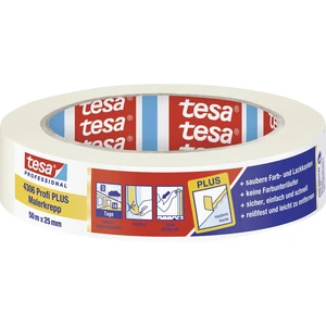 tesa PREMIUM 04306-00043-02 krepová lepiaca páska tesakrepp® béžová (d x š) 50 m x 25 mm 1 ks