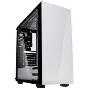 PC skříň midi tower Kolink STRONGHOLD WHITE, bílá, černá