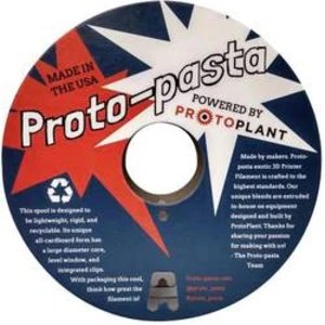 Vlákno pro 3D tiskárny Proto-Pasta FEP12805, PLA magnetické, 2.85 mm, 500 g, šedá