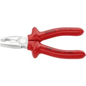 Kombinované kleště Knipex 03 07 180, 180 mm, DIN ISO 5746, DIN EN 60900, Oblasti použití: VDE