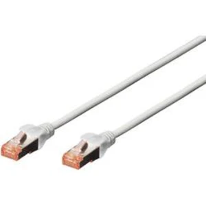 Síťový kabel RJ45 Digitus DK-1644-200, CAT 6, S/FTP, 20.00 m, šedá