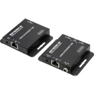 HDMI™ HDMI extender přes síťový kabel RJ45, SpeaKa Professional SP-HDE-200, 70 m, N/A