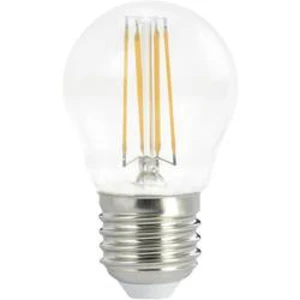 LED žárovka LightMe LM85342 230 V, E27, 4.5 W = 40 W, neutrální bílá, A++ (A++ - E), tvar žárovky, nestmívatelné, vlákno, 1 ks