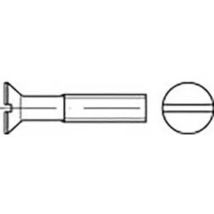 Zápustný šroub TOOLCRAFT TO-6862236, N/A, M3, 35 mm, ocel, 2000 ks