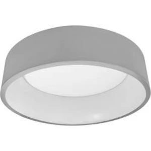 LED stropní svítidlo LEDVANCE SMART+ TUNABLE WHITE Cylinder 450 GR 4058075486584, 24 W, Vnější Ø 450 mm, N/A, šedá