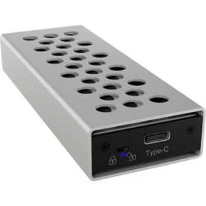 Pouzdro pro pevný disk M.2 ICY BOX 60728, USB-C™, stříbrnočerná