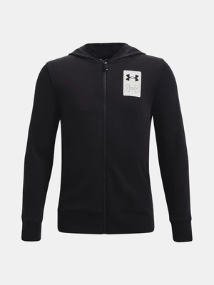 Under Armour UA Rival Terry FZ Hoodie Mikina dětská Černá