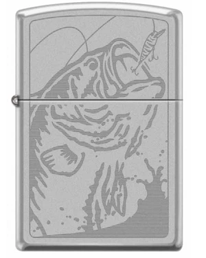 Zippo benzínový zapalovač fishing design