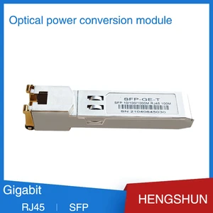 Gigabit Optical Power Transfer Module Interface RJ45 sfp-10gb-t Compatible with Huawei TP Ruijie