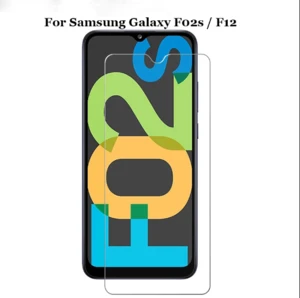 For Samsung Galaxy F02s / F12 6.5" Clear Tempered Glass 9H 2.5D Premium Screen Protector Film