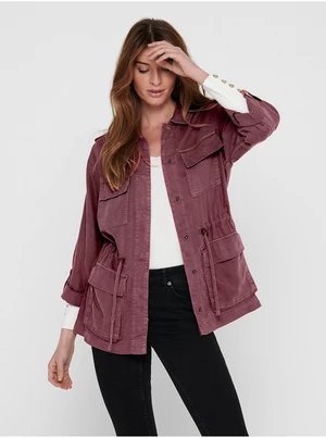 Dark pink light jacket ONLY Kenya - Women