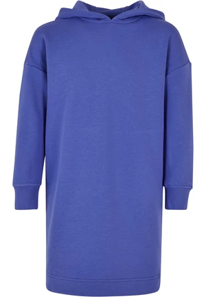 Girls' Oversized Terry Hoody Dress purpleday