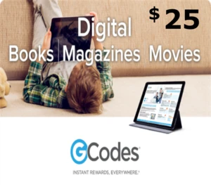 GCodes® Global Digital Media $25 Gift Card US