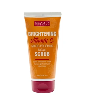 Beauty Formulas Rozjasňující pleťový scrub s vitaminem C 150 ml