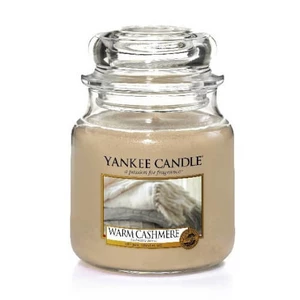 Yankee Candle Aromatická svíčka střední Warm Cashmere 411 g