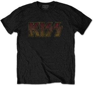 Kiss T-Shirt Vintage Classic Logo Black S